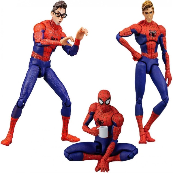 6-tommer Spider-man Action Figurer, Legends Series Spider-man: Across The Spider-verset, Peter Parker Playsets Toy Peter Parker