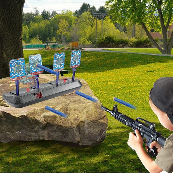Leksaker för Nerf-mål Digitalt mål Effekt Poängsättning Mål för Nerf N-strike Elite/mega/rival-serien 5 moving target