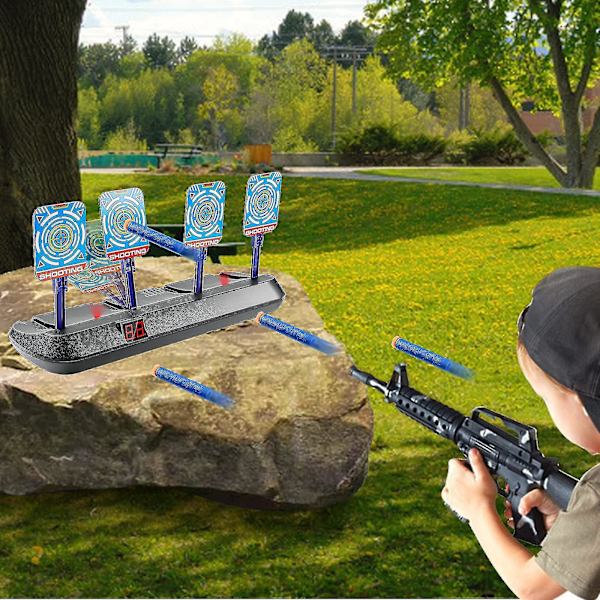 Lelut Nerf-taululle Digitaalinen tauluvaikutuspisteytystaulu Nerf N-strike Elite/mega/rival -sarjalle 4 targets
