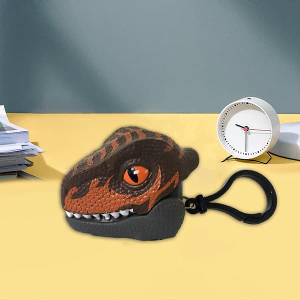 2x Dinosaur Friktionsdrevne Biler Dinosaur Legetøjsbil Pædagogisk Multifunktionel 2 Pcs