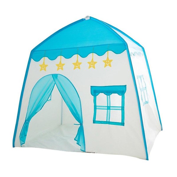 Lasten telttatila Leikkimökki Teltta Ocean Ball Pool Kannettavat baby lelut Teltta Leikkimökki lapsille blue