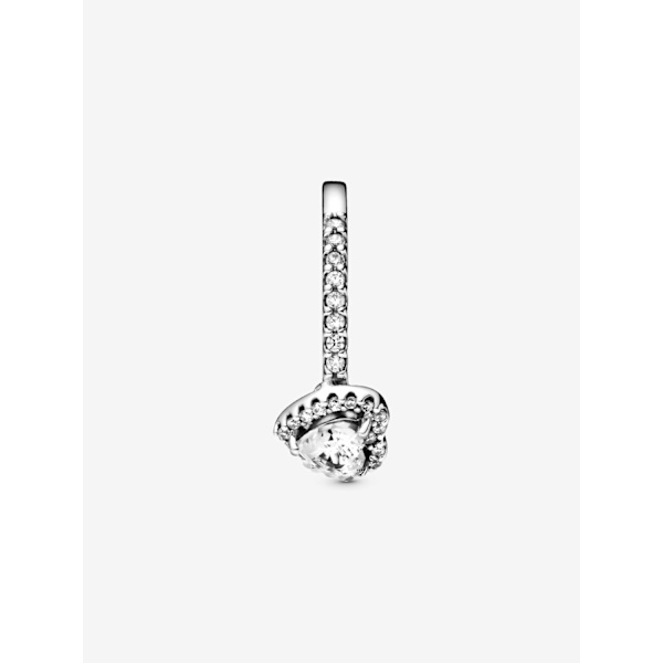 Pandora - Elevated Heart Ring - Sterlingsilver Circumference: 58mm