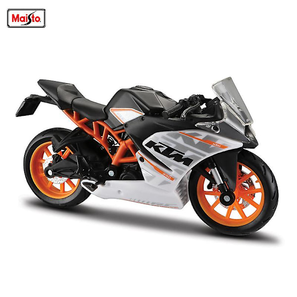 Maisto 1:18 Ktm 690 Smc R Statisk Støbt Bilmodel Legetøjsmodel Motorcykel Model Ægte Autorisation KTM RC 390