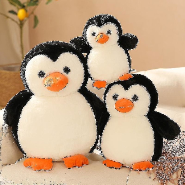 Nye 22/50 cm Kawaii Huggable Myk Penguin Plysj Leker For Barn Utstoppede Leker Dukke Barn Leke Bursdagsgave For Barn Jenter 20-22cm white