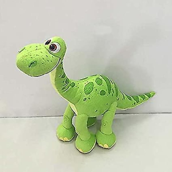 Den gode dinosaur legetøj, dinosaur grøn dinosaur udstoppede dyr plys, film bløde legetøj, til børns gave 35 cm
