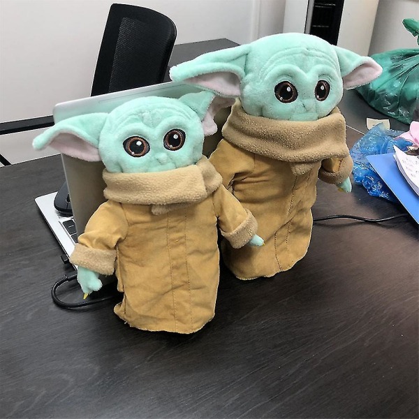 Star Wars Baby Yoda Søde Plysdyr The Mandalorian Grogu Plys Legetøj Udstoppet Dukke Fans Gaver