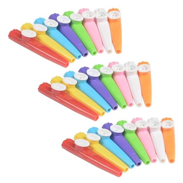 Kazoo Kazoos för bulk barn instrument musikalisk plast vuxna Pa