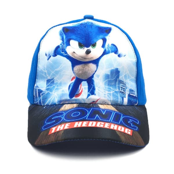 Sonic The Hedgehog Hat Cap - baseball-lippis pojille ja tytöille - korkea laatu E