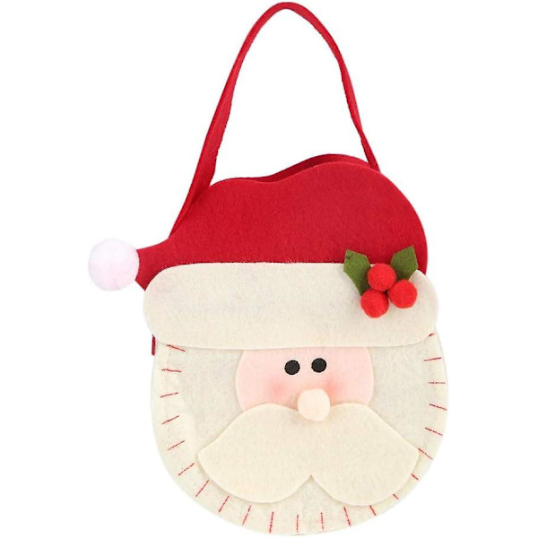 Godispåse, Söt Jultomte Julgodis Handväska Barnpresentpåse Till Jul