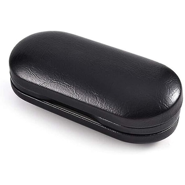 [2 In 1] Dual Glasses Case Hard Shell Eyeglass Case Protective For 2 Eyeglasses (not Suitable For Sunglasses)