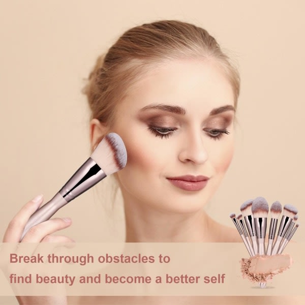 BS28 - BS-MALL 12 stk. eksklusive make-up / make-up børster fra Best