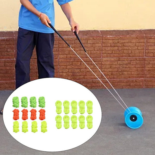 Yoyo Övning Nylon Rep Leksaker Yoyo Snören För Barn Yoyo Leksak Barn Presenter 12st 12Pcs 100cm