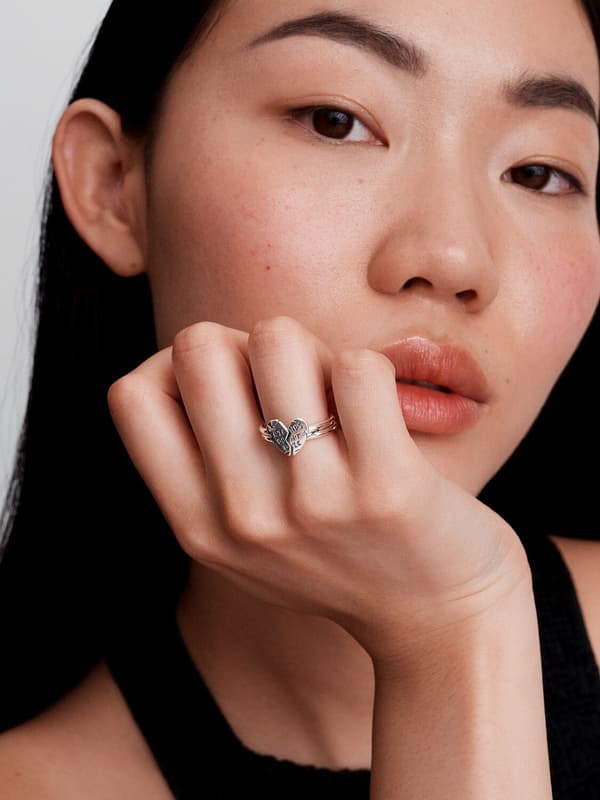 Pandora - Stranger Things - Friends Don't Lie Delbart Ring - Sterling Sølv Circumference: 56mm