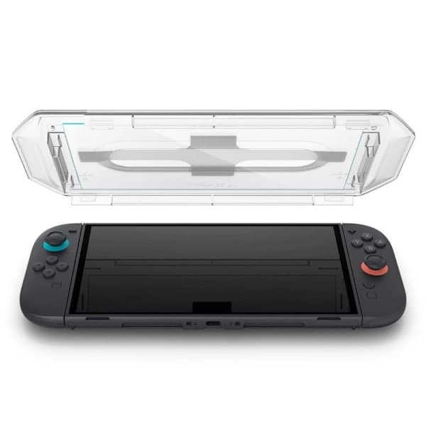Spigen Nintendo Switch 2 -näytönsuoja GLAS.tR EZ Fit 2-pakkaus