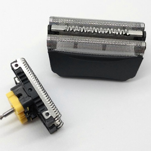 Combi Pack 51S Vaihtoterä+Ajopää Braun Series 5 8000 Parranajokoneeseen 5643 5758 8970 Musta