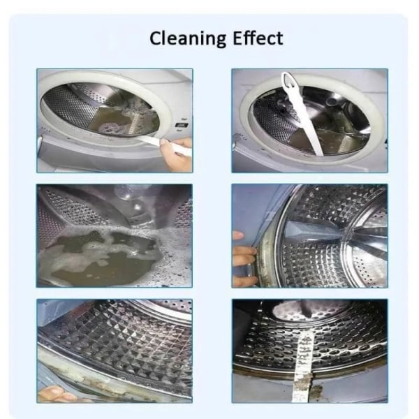 2 stk Vaskemaskine Rengøringsbørste Støvfjernelse Mycete Rengøring