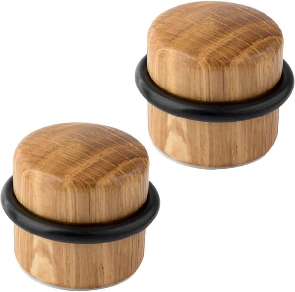 Dørstopper, selvklebende gulv, sett med 2, dørstopper, gulv, dørstopper for liming, dørstopper