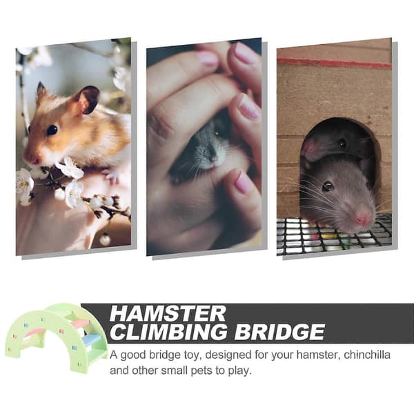 Hamsterbro Leketøyutstyr for Små Kjæledyr til Burlek