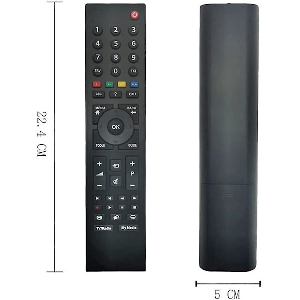 Ersättningsfjärrkontroll Tv Rc3214801 03 För Fjärrkontroll Smart Tv Rc3214801 03