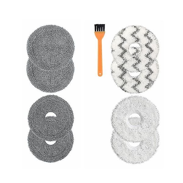 9 stk. Vaskbare moppepuder til Ecovacs Deebot X1