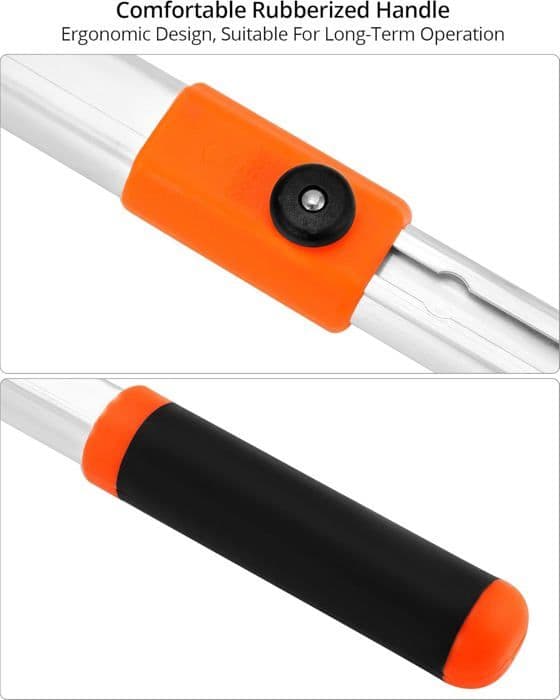 Teleskopisk sekatör 68-100CM, SK5 legerat stål, maximal öppning 10 cm