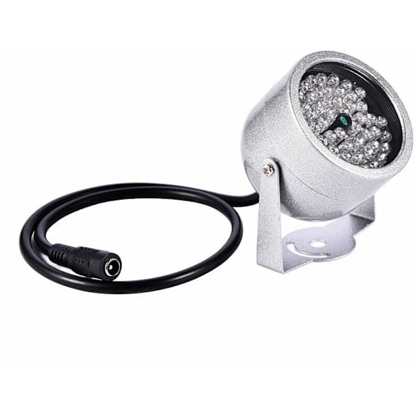 IR flomlys 48-LED IR infrarød nattsyn belysning sikkerhetskamera IR infrarød nattsyn