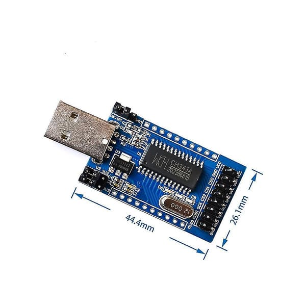 Ch341a Programmer Usb Til Uart Iic Spi I2c Konverter Parallel Port Konverter Onboard Betjeningsindikator Hy