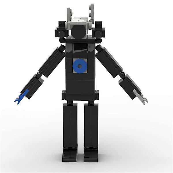 Skibidi toalettbyggstenar, heta videokaraktärer Skibidi toalett spel samlarmodell actionfigur leksaker presenter C 1Pc