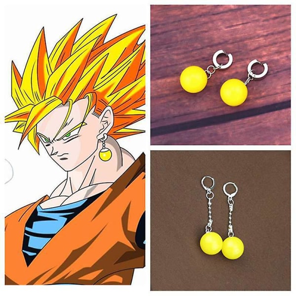 1 par örhängen Takerlama Vegetto Potara örhängen Son Goku Zamasu örhängen 1 Pair Style 9