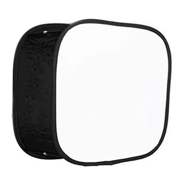 Softbox Diffuser Sammenklappelig LED Lyspanel Softbox Med Rejse Taske Til Video Lys Portrætter Foto Video Optagelse Black