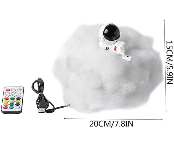 Led fargerik sky astronaut lys Led Galaxy sky lys 3d regnbue