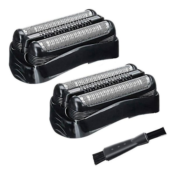 2 stk. 21b udskiftningshoved til Serie 3 elektriske barbermaskiner 301s,310s,320s,330s,340s,360s,3010s,3020s,303