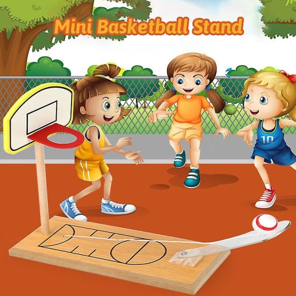 Mini Basket Hoop Shooting Stand Toy Kids Mini Desktop Basketball Game Bärbar bordsskiva