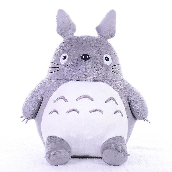 Min Nabo Totoro Med Lotus Blad Miyazaki Hayao Fylt Plysjleketøysgave 20cm