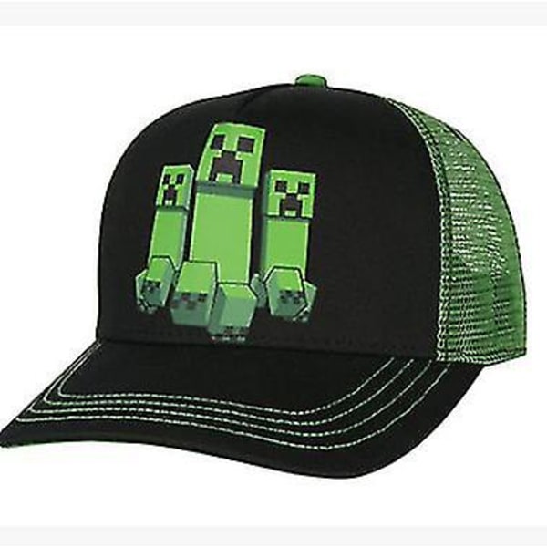 Onxe One Size Steve Creeper -malli Baseball-lippis huippulippis Lapset Mies Nainen Peli Fanit Syntymäpäivälahjat Lelut My Worldeds Aurinkolippis (hd) 3
