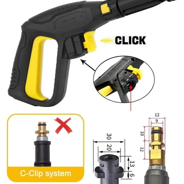 Karcher sprøjtepistol til højtryksrenser 2175 PSI til K2 K3 K4 K5 K6 K7