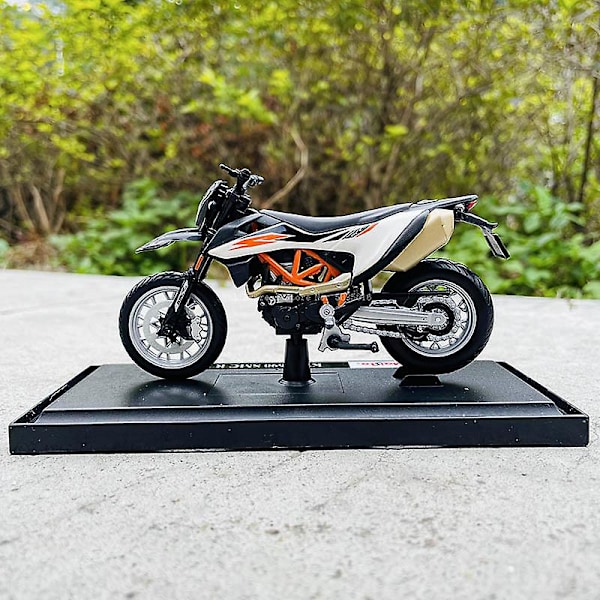 Maisto 1:18 Ktm 690 Smc R Statisk Støbt Bilmodel Legetøjsmodel Motorcykel Model Ægte Autorisation KTM 690 SMC R