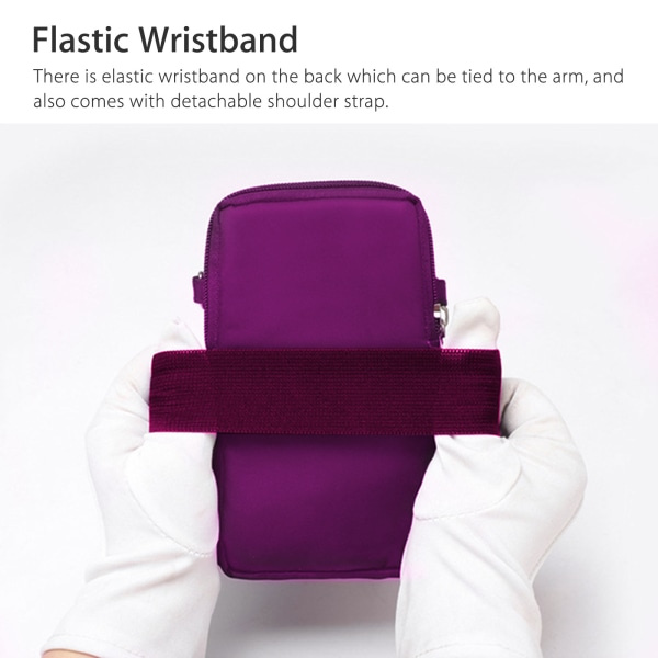 INF Skuldertaske til mobil - Purple