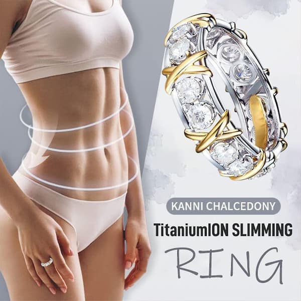 Magnetisk Zirconia Forma Kors Full Moissanite Diamant Ring 7