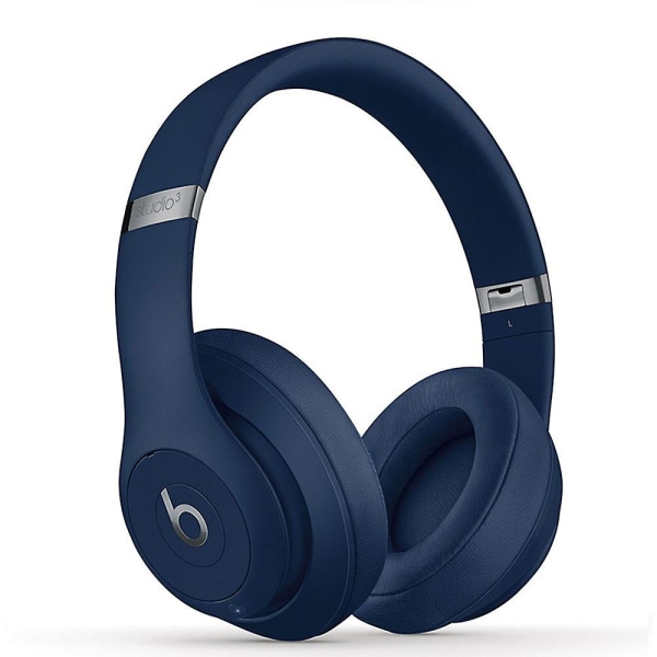 För Beats Studio3 trådlös brusreducerande Bluetooth hörlurar Headset 2024 Blue
