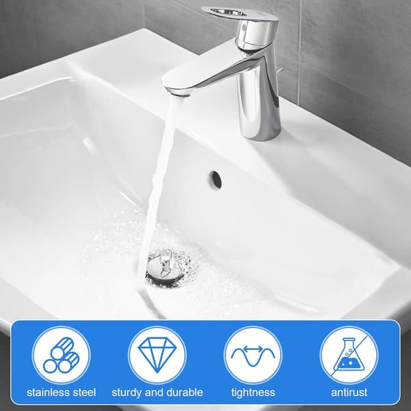Badekarplugger, 42–46 mm universal avløpsplugg badekarplugg vask servantplugg gummipropp