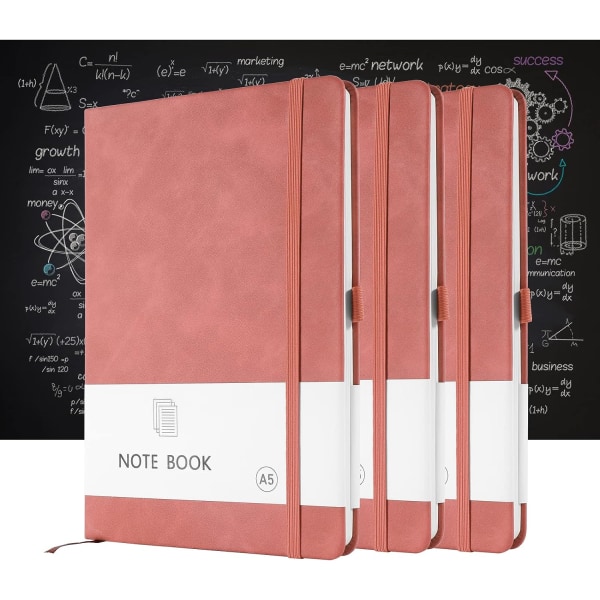 Notesbog A5 Notesbog Notesblok Journal Notesbog A5 Notesblok PU lædernotesbog til kontorskole Hjemmevirksomhed Skrivning og notetagning 200 sider