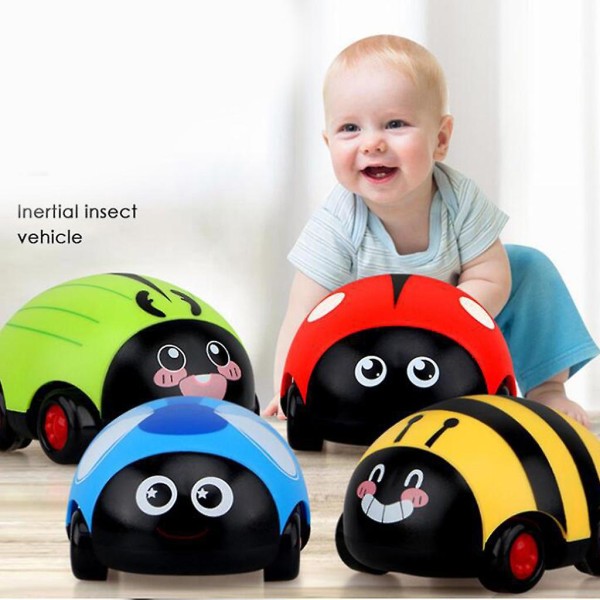 4 Pieces Kids Simulation Interactive Lifelike Insect Portable Educational Toys