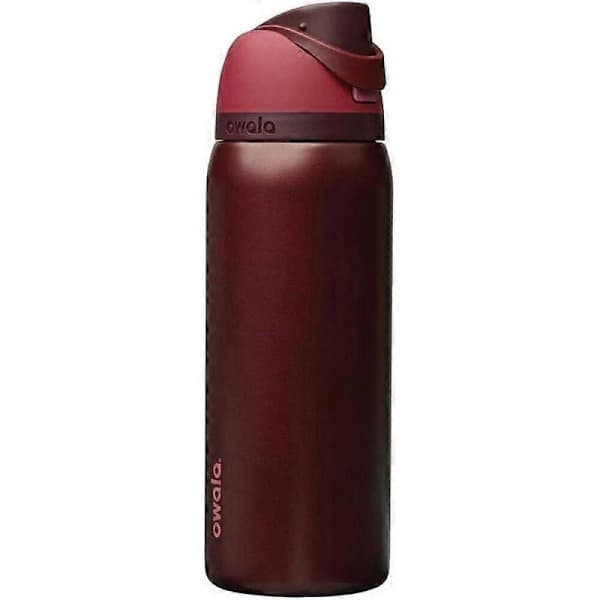 Owala 24/32oz Isoleret Vandflaske i Rustfrit Stål - Black Cherry H