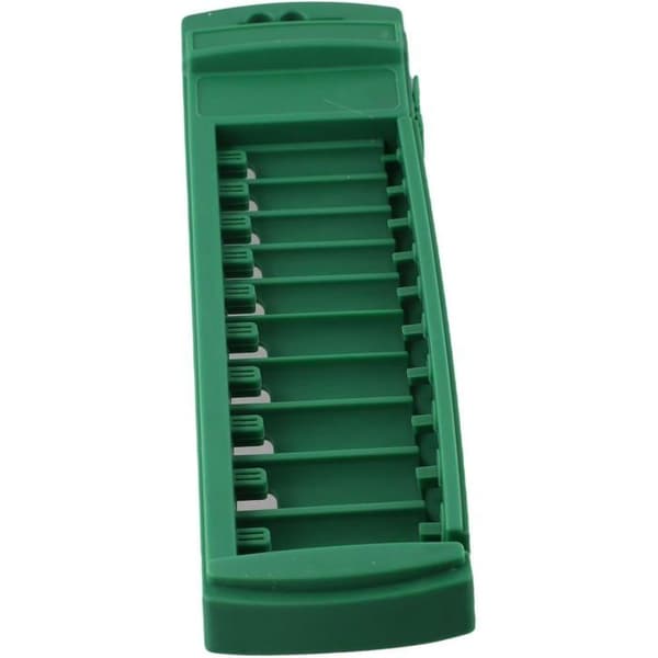 Effektiv opbevaringsreol designet til 1/4\", 1/2\", 3/8\" toppe, perfekt (12,7 mm lang)
