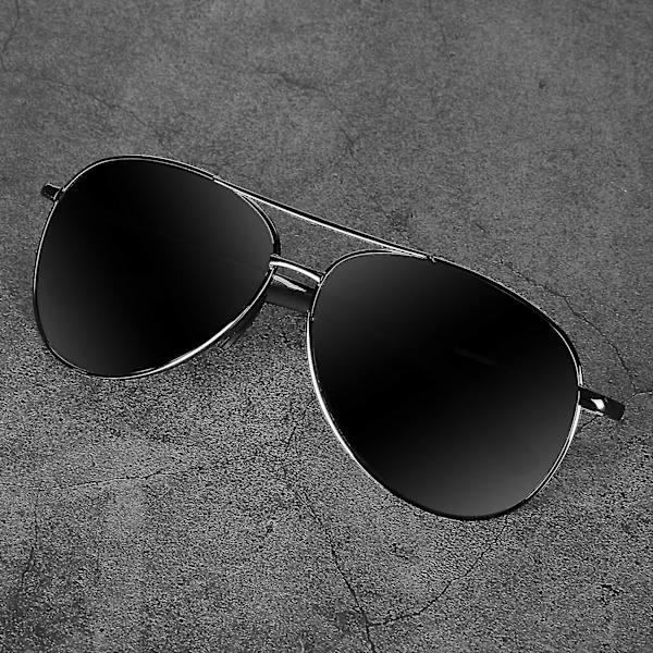Miesten ulkoilmasaurinkolasit Aviator Polarized Sunglasses (hy)