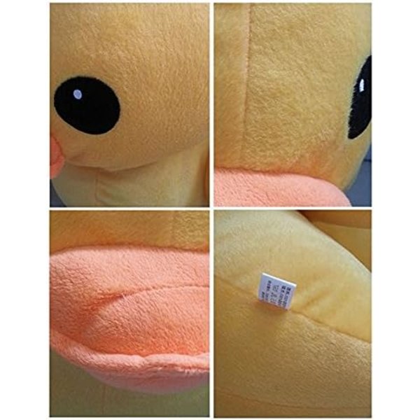 30CM/12 tum Plysch Gul Anka Teddy Mjuk Leksak Fylld Djur Soffa Dekoration för Barn Födelsedag