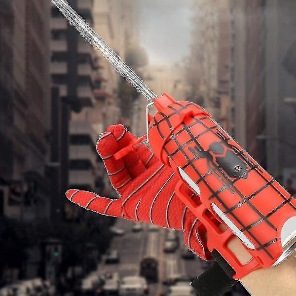 Spider Web Launcher Handske Sæt Hero Web Shooter Handske Legetøj Børn Gave