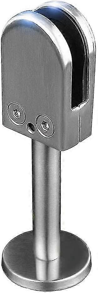 304 Rostfritt Stål U-klammerfäste För Ramlösa Glaspaneler 80MM