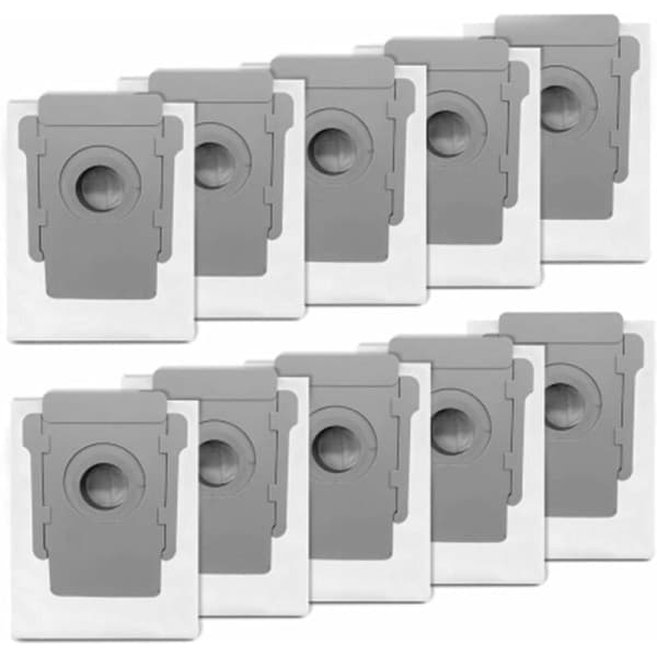 10-pack dammsugarpåsar för iRobot Roomba I & S-serien, i7 (